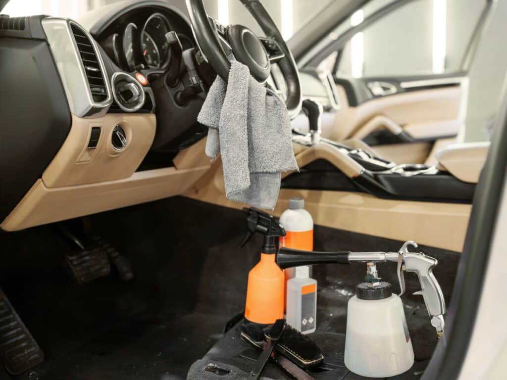 complete car water restoration
